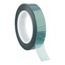 1" Wide, 72 yd Long, 3.2 mil Thick, Green Polyester Film, Silicone Adhesive, Masking Tape, 7000049776