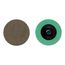 1" 120 Grit Diamond Quick-Change Disc Roloc TR, Black, 7000120367