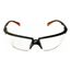 Safety Glasses, Clear Anti-Fog & Scratch-Resistant Polycarbonate Lens, Black Frame, UV Protection, 7000127535
