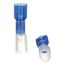 Female, Nylon Heat Shrink, 16-14 AWG, 1/4" Tab Width Wire Disconnect, Blue, 7000133391