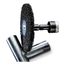 4" Dia, 1/4" Hole, Very Coarse Grade, Silicon Carbide Arbor, Black, 6000 Max RPM, Deburring Disc, 7000144151