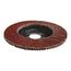 7/8" Hole, 60 Grit, Ceramic, Type 27 Coated, Medium Grade, Cloth-Backed, 13,300 RPM, Flap Disc, 7000148182