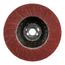 5/8-11 Hole, 80 Grit, Ceramic, Type 27 Coated, Medium Grade, Cloth-Backed, 13,300 RPM, Flap Disc, 7010294535