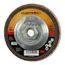 5/8-11 Hole, 60 Grit, Ceramic, Type 29 Coated, Medium Grade, Cloth-Backed, 13,300 RPM, Flap Disc, 7010308947