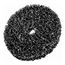 4" Dia, 3/8" Hole, Very Coarse Grade, Silicon Carbide Arbor, Black, 6000 Max RPM, Deburring Disc, 7010309485