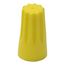Fire-Resistant, 3 AWG Standard Twist-On Wire Connector, Yellow, 7010318552