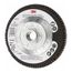 5/8-11 Hole, 60 Grit, Zirconia Alumina, Type 27 Coated, Medium Grade, Cloth-Backed, 13,300 RPM, Flap Disc, 7010327318