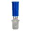 Male, Vinyl, 16-14 AWG, 1/4" Tab Width Wire Disconnect, Blue, 7010349262
