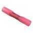 Fully Insulated Heat Shrink, Crimp-On Connection Butt Splice Terminal, Red, 7010349267