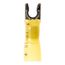Heat Shrink Insulated, Partially Insulated, #8 Stud, Crimp Locking Fork Terminal, Yellow, 7100017420