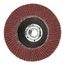 5/8-11 Hole, 80 Grit, Ceramic, Type 27 Coated, Medium Grade, Cloth-Backed, 13,300 RPM, Flap Disc, 7100032505