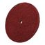 8" Dia, 1/2" Hole, Medium Grade, Aluminum Oxide Arbor, Maroon, 3000 Max RPM, Deburring Disc, 7100045907