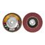 5/8-11 Hole, 40 Grit, Ceramic, Type 29 Coated, Very Coarse Grade, Cloth-Backed, 13,300 RPM, Flap Disc, 7100049935