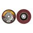 5/8-11 Hole, 60 Grit, Ceramic, Type 27 Coated, Medium Grade, Cloth-Backed, 13,300 RPM, Flap Disc, 7100058060