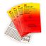 Series SPB-15AS, Alphanumeric, Electrical Vinyl Film Book Black Legend, White Background, Self Adhesive, (426 Labels), 7100072619