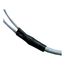 3/8" ID Before Shrinking, 0.12" ID After Shrinking, 6" OAL Heat-Shrink & Cold-Shrink Sleeve, 7100082992