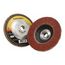 5/8-11 Hole, 80 Grit, Ceramic, Type 27 Coated, Medium Grade, Polyester-Backed, 13,300 RPM, Flap Disc, 7100105004