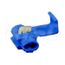 14 AWG, IDC, Tap/Run Quick Splice Connector, 3-Wire, Blue, 7100167044