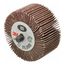 1" Face Width 80 Grit Aluminum Oxide Mounted Flap Wheel, 25,000 Max RPM, 7100178214