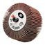 2" Dia 1" Face Width 60 Grit Aluminum Oxide Mounted Flap Wheel, 7100178229