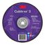 7" Precision Shaped Ceramic Depressed-Center Wheel 0.09" Thick 36 Grit Type 27, 5/8-11 Thread, 7100312963