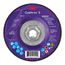4-1/2" Precision Shaped Ceramic Depressed-Center Wheel 1/4" Thick 36 Grit Type 27, 5/8-11 Thread, 7100312968
