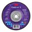 5" Precision Shaped Ceramic Depressed-Center Wheel 1/8" Thick 36 Grit Type 27, 5/8-11 Thread, 7100313204