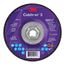 5" Precision Shaped Ceramic Depressed-Center Wheel 5/32" Thick 36 Grit Type 27, 5/8-11 Thread, 7100313550