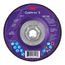 4-1/2" Precision Shaped Ceramic Depressed-Center Wheel 1/8" Thick 36 Grit Type 27, 5/8-11 Thread, 7100313760