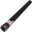 3" x 36" PolyPro Black UV Resistant Single Wall Straight Pipe w/ Locking Clamp