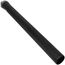 3" x 36" PolyPro Black UV Resistant Single Wall Straight Pipe w/ Locking Clamp