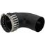 3" PolyPro 90° Black UV Resistant Elbow w/ LB2