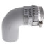 3" PolyPro 90° Elbow w/ Locking Clamp