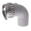 3" PolyPro 90° Elbow w/ Locking Clamp