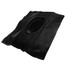 3" x 5" Adjustable Black Roof Flashing 5/12 - 12/12 Pitch