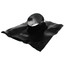 3" x 5" Adjustable Black Roof Flashing 5/12 - 12/12 Pitch