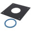 3" PolyPro Black Wall Plate