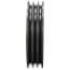 3 Groove Gripbelt Split Taper Sheave, 5V Belt, 10.3" OD