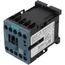 3 Pole 24V 9 Amp 1N/O Auxiliary Contactor