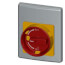 Emergency Stop Plastic Front Plate, Rotary Mechanism