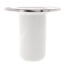 3" PVC Street Closet Flange w/ Stainless Steel Ring, 6" Long, Fits Into 3" Hub