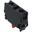 Contact Block, 1N/C (22 mm, Front Plate Mounting, 10A, 500V AC/DC)