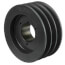 3 Groove Gripbelt Split Taper Sheave, A, B Belt, 5.75" OD
