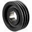 3 Groove Gripbelt Split Taper Sheave, A, B Belt, 7.75" OD