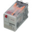 24VAC 10A DPDT Relay w/ LED Din MT