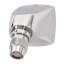 1" Polished Chrome 1 Mode Institutional Shower Head, 2.5 GPM