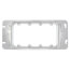 4-Gang Steel Box Cover (13.5 Cubic Inches)