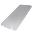 4-Gang Flat and Blank Steel Box Cover (8.5 Cubic Inches)