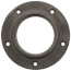 4" Black Cast Iron Floor Flange Class 125