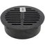 6" Round Grate (Black)